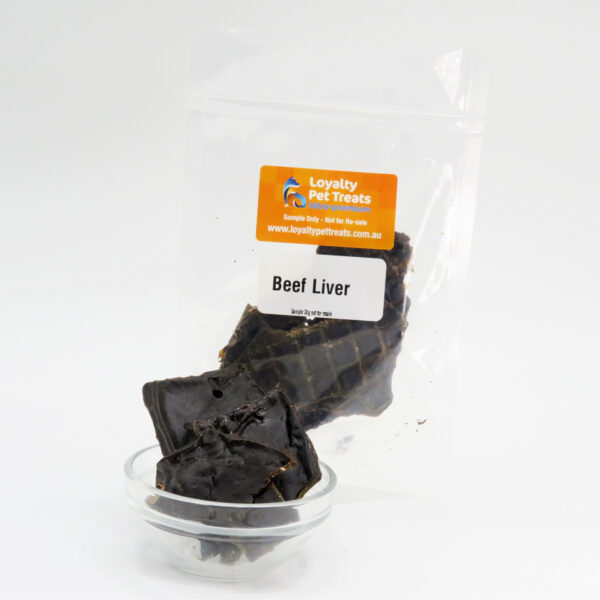 Beef Liver Dog Treat Sample / Taste Tester